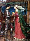 Tristan and Isolde with the Potion by John William Waterhouse